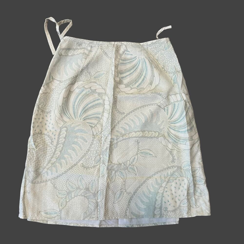 Tommy Bahama Silk Sea Shell Wrap Beach Sarong Paisley Palace Skirt 4 - Picture 2 of 5